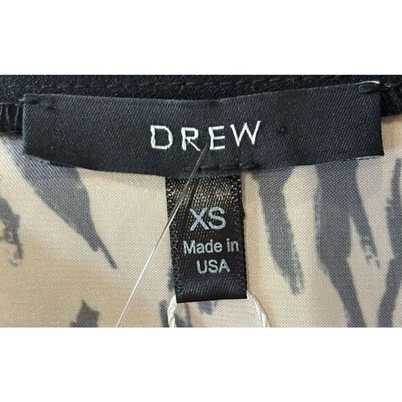 Drew Raquel Top in Ivory & Black NWT Size XS - Picture 4 of 6